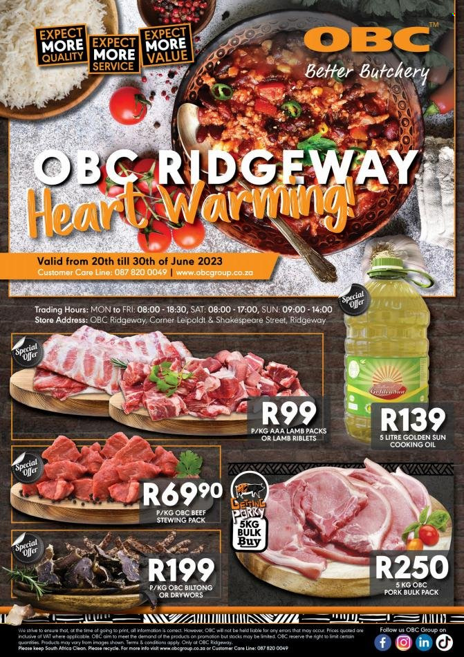 OBC specials - 20/06/2023 - 30/06/2023. Page 1