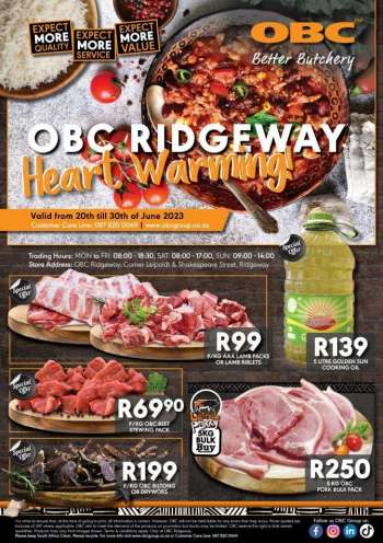 OBC catalogue  - 20/06/2023 - 30/06/2023.