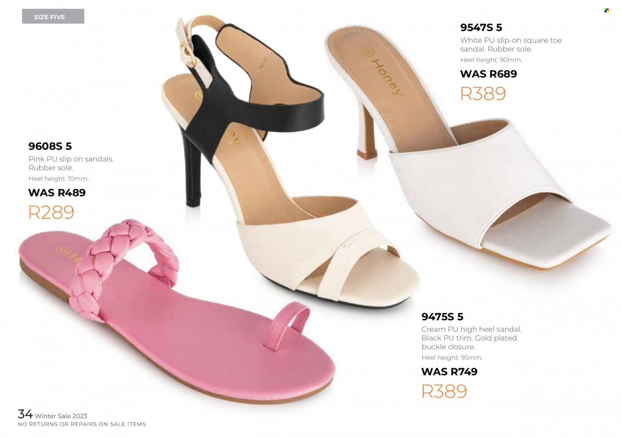 Honey specials. Page 36