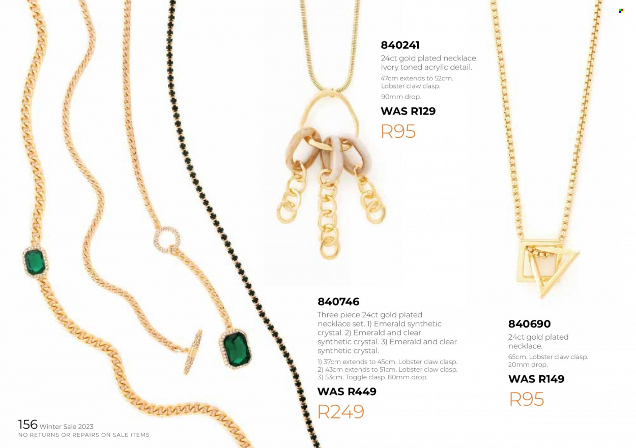 Honey specials. Page 158
