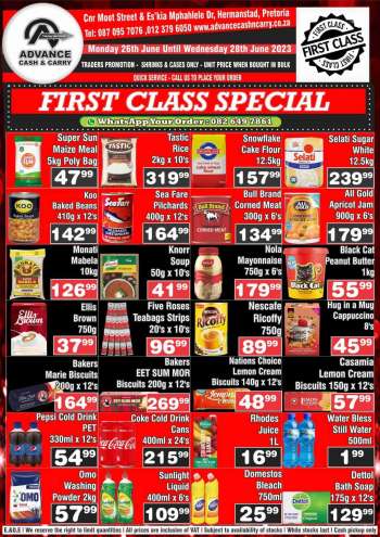 Advance Cash & Carry catalogue  - 26/06/2023 - 28/06/2023.