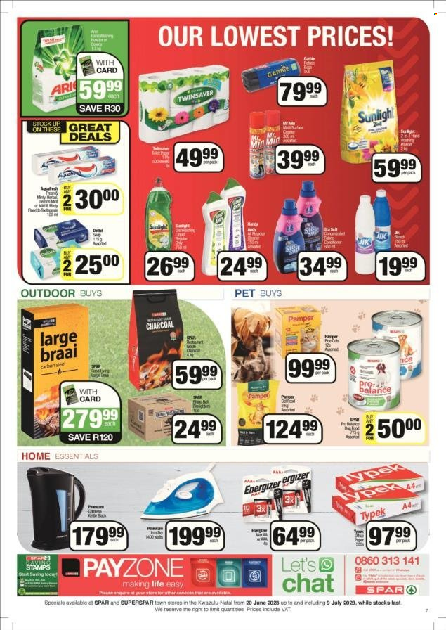 SPAR specials - 20/06/2023 - 09/07/2023. Page 7