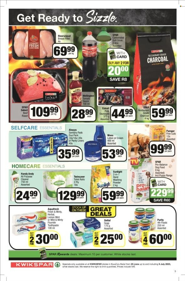 SPAR specials - 20/06/2023 - 09/07/2023. Page 3