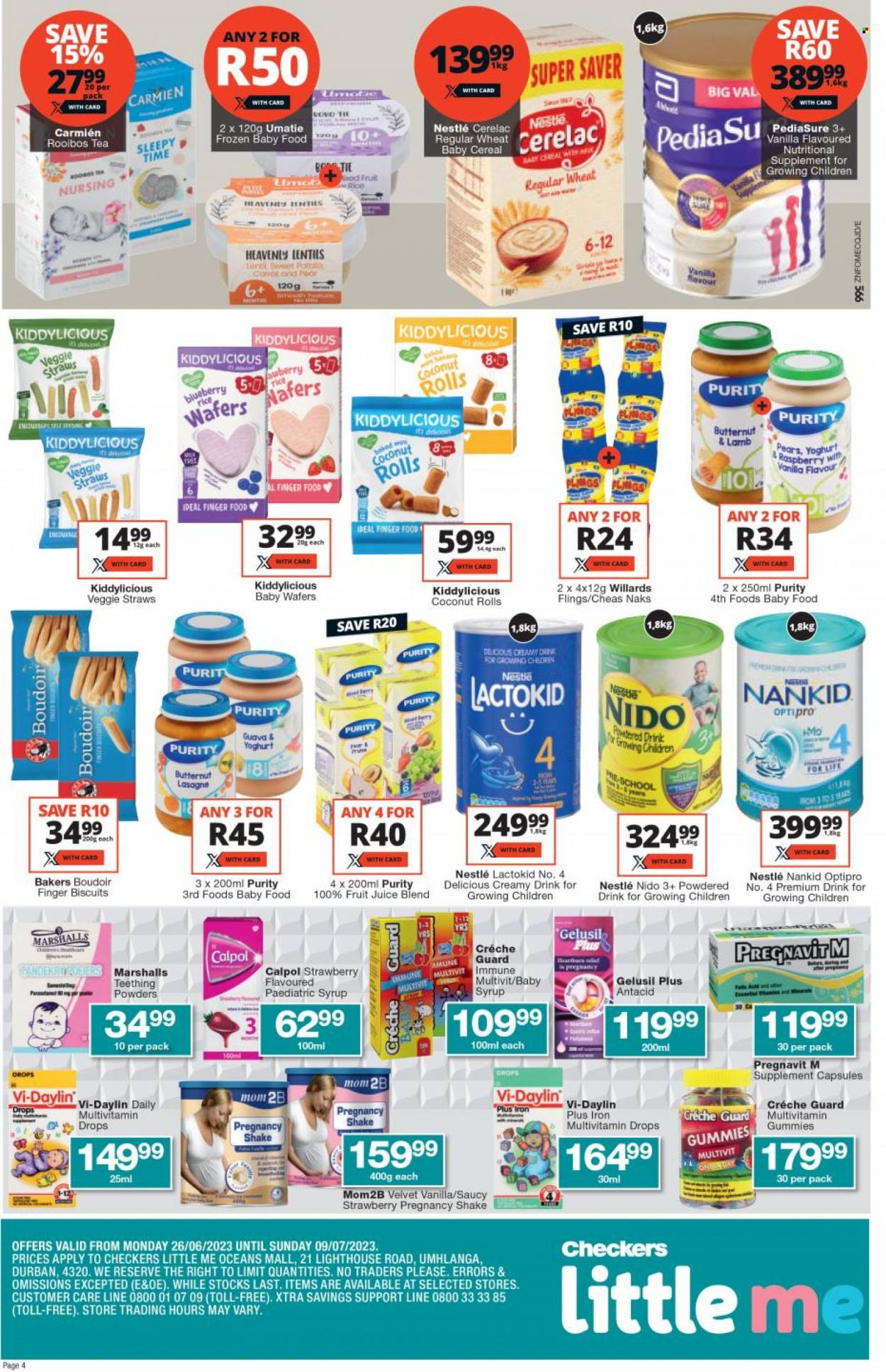 Checkers specials - 26/06/2023 - 09/07/2023. Page 3