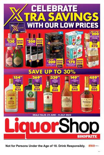 Shoprite catalogue  - 23/06/2023 - 09/07/2023.