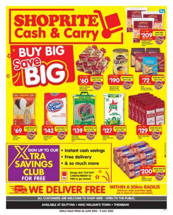 Shoprite catalogue  - 26/06/2023 - 09/07/2023.
