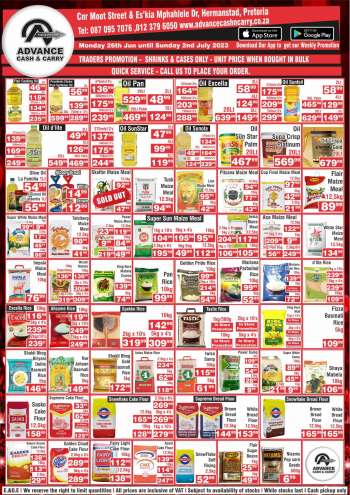Advance Cash & Carry catalogue  - 26/06/2023 - 02/07/2023.
