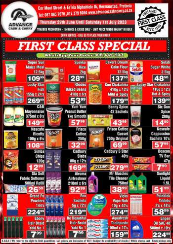 Advance Cash & Carry catalogue  - 29/06/2023 - 01/07/2023.