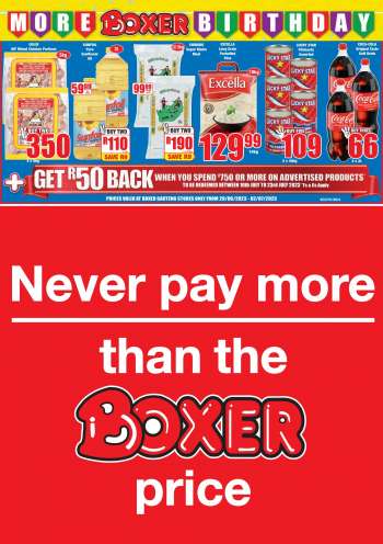 Boxer catalogue  - 29/06/2023 - 02/07/2023.