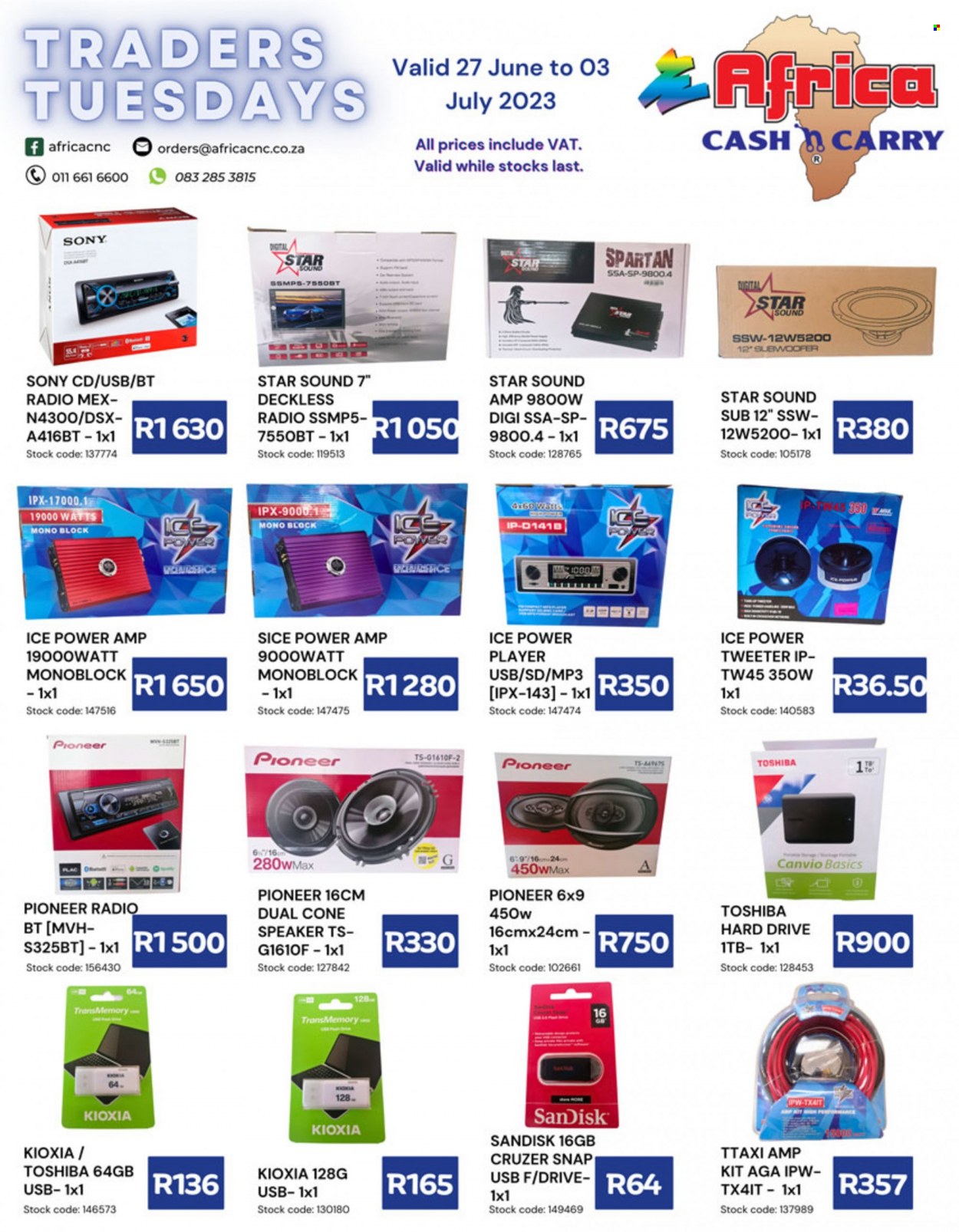 Africa Cash & Carry specials - 27/06/2023 - 03/07/2023. Page 1