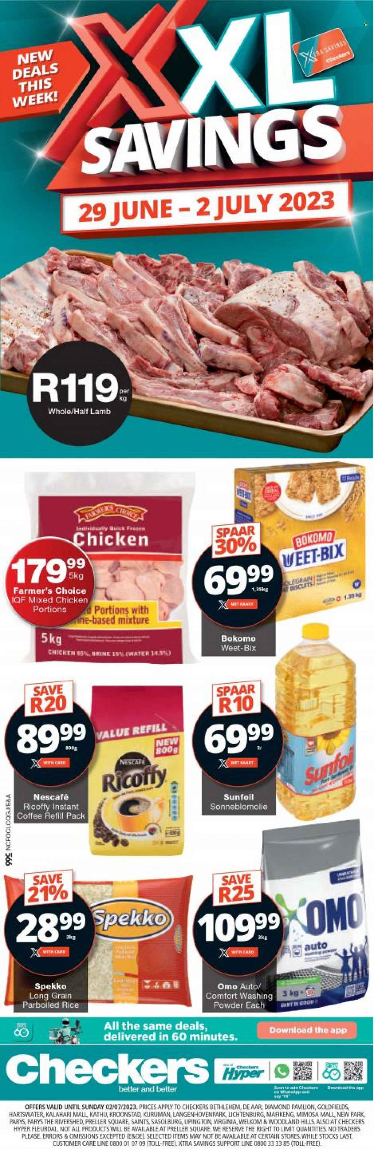 Checkers specials - 29/06/2023 - 02/07/2023. Page 1