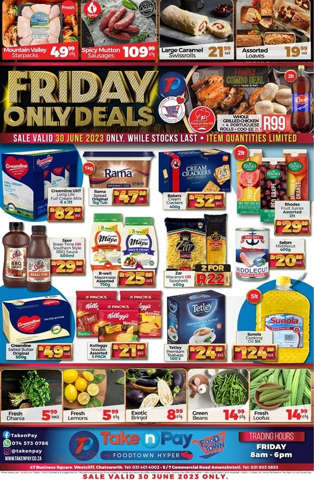 Take n Pay specials - 30/06/2023 - 30/06/2023. Page 1