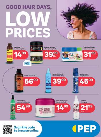 PEP Stores catalogue  - 30/06/2023 - 13/07/2023.