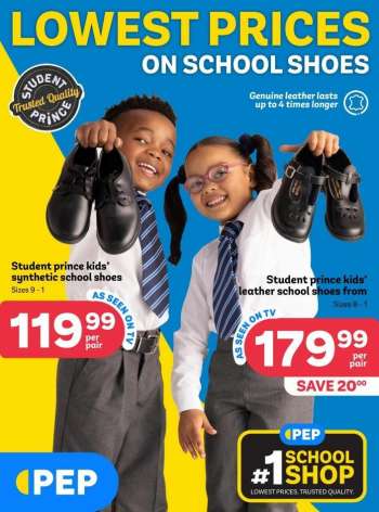 PEP Stores catalogue  - 30/06/2023 - 27/07/2023.