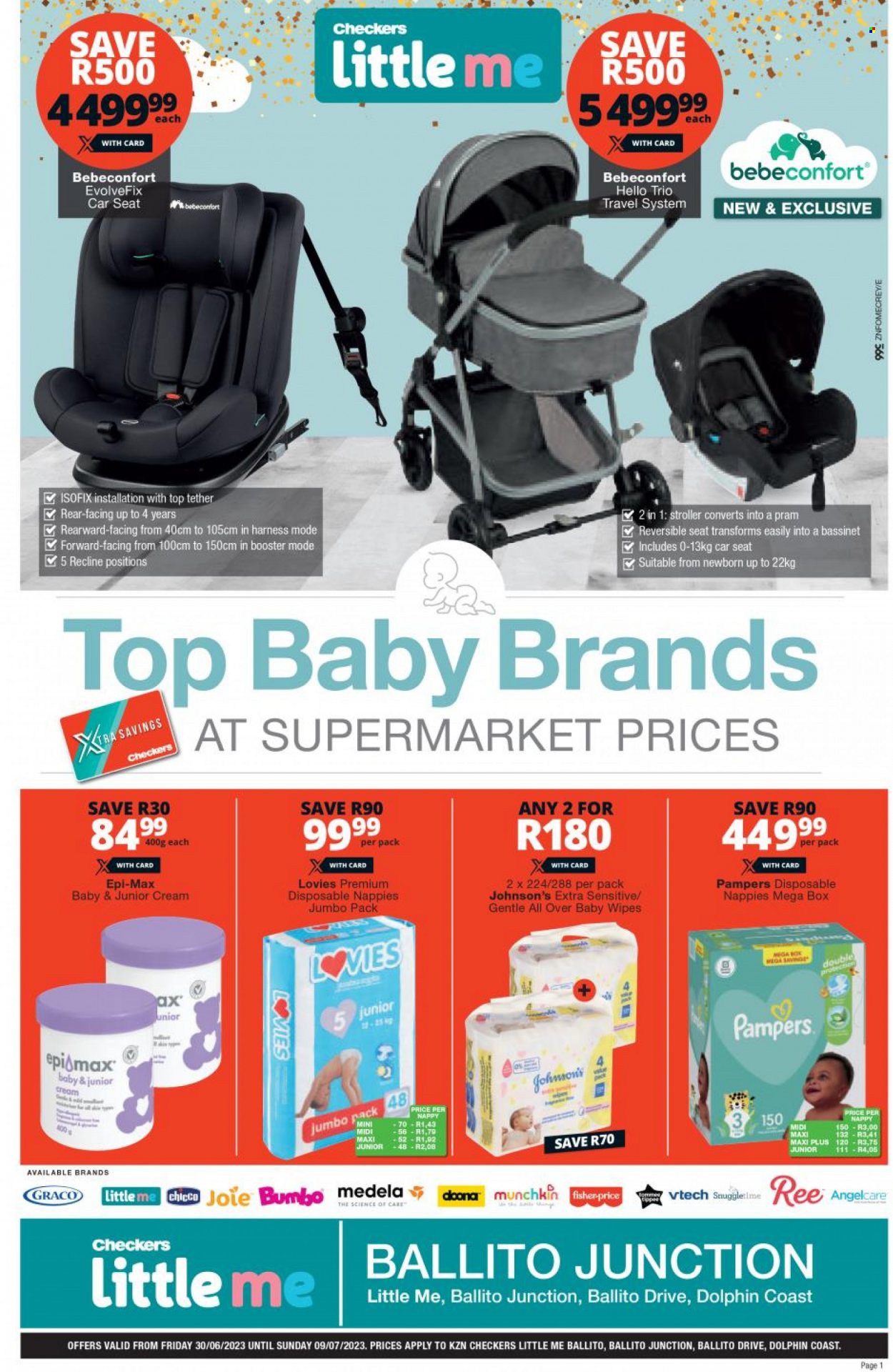 Checkers specials - 30/06/2023 - 09/07/2023. Page 1