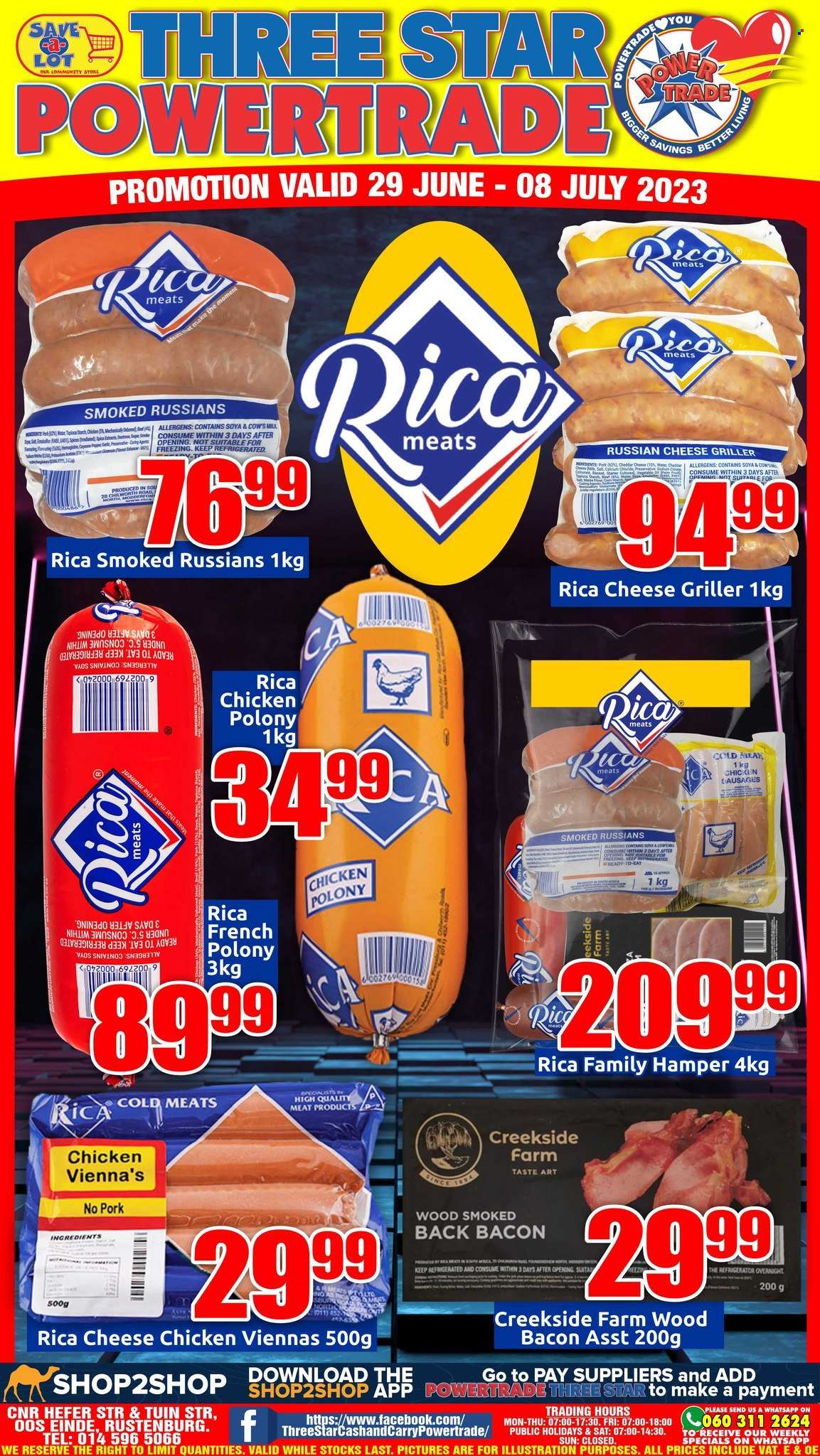 Three Star Cash and Carry specials - 29/06/2023 - 05/07/2023. Page 1
