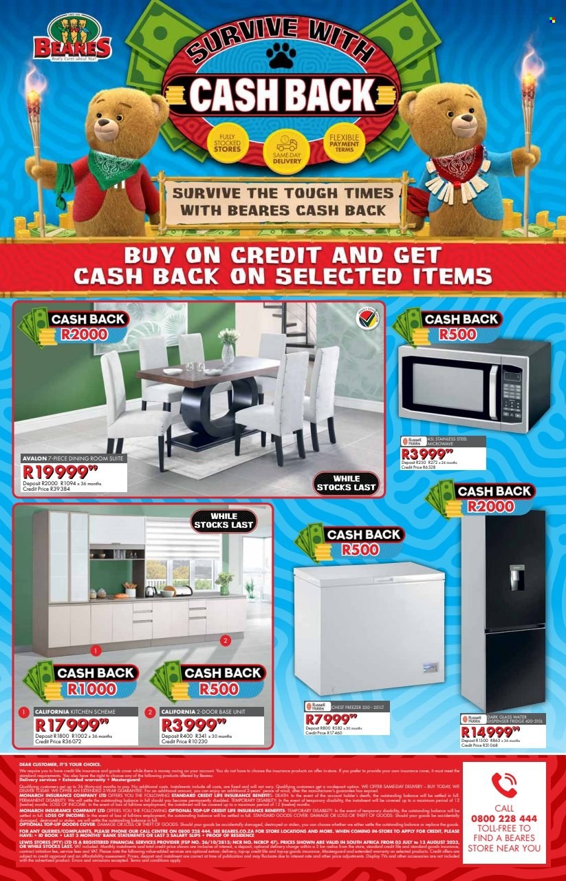 Beares specials - 03/07/2023 - 12/08/2023. Page 16