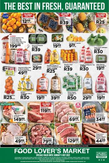 Food Lover's Market catalogue  - 03/07/2023 - 09/07/2023.