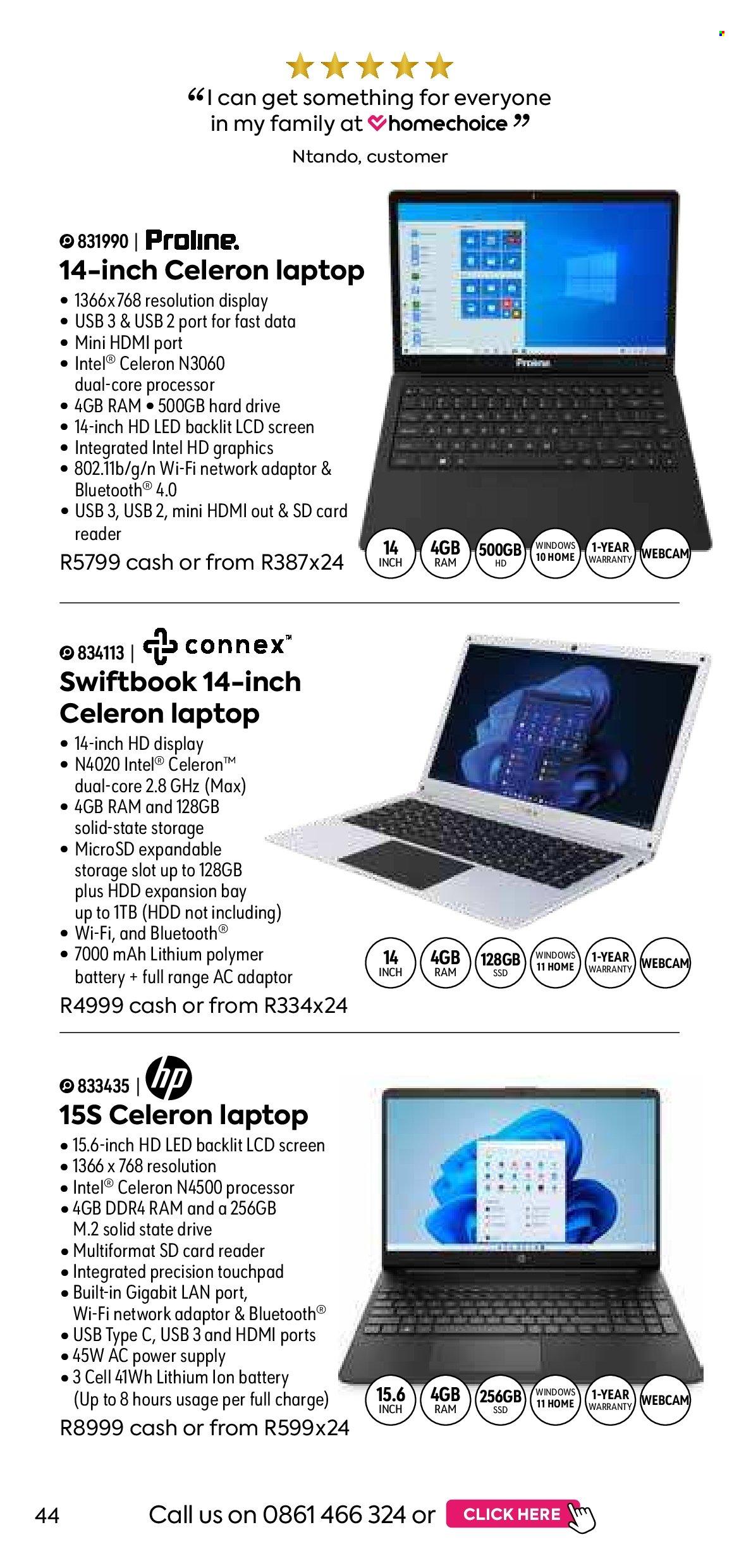 HomeChoice specials. Page 44