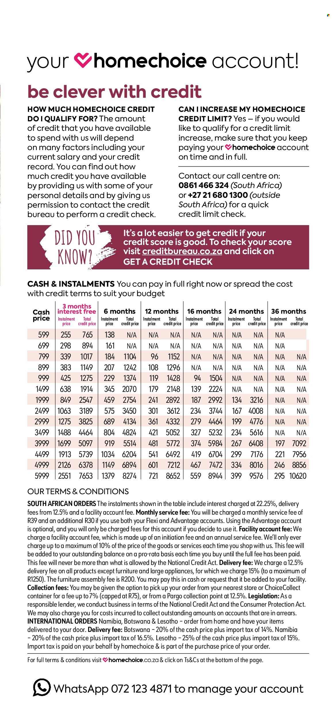 HomeChoice specials. Page 51