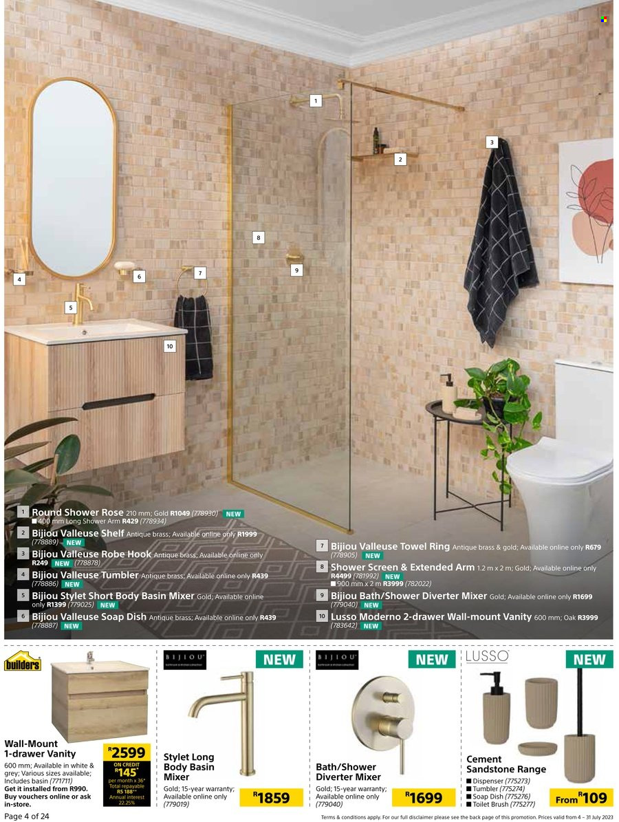 Builders specials - 04/07/2023 - 31/07/2023. Page 4