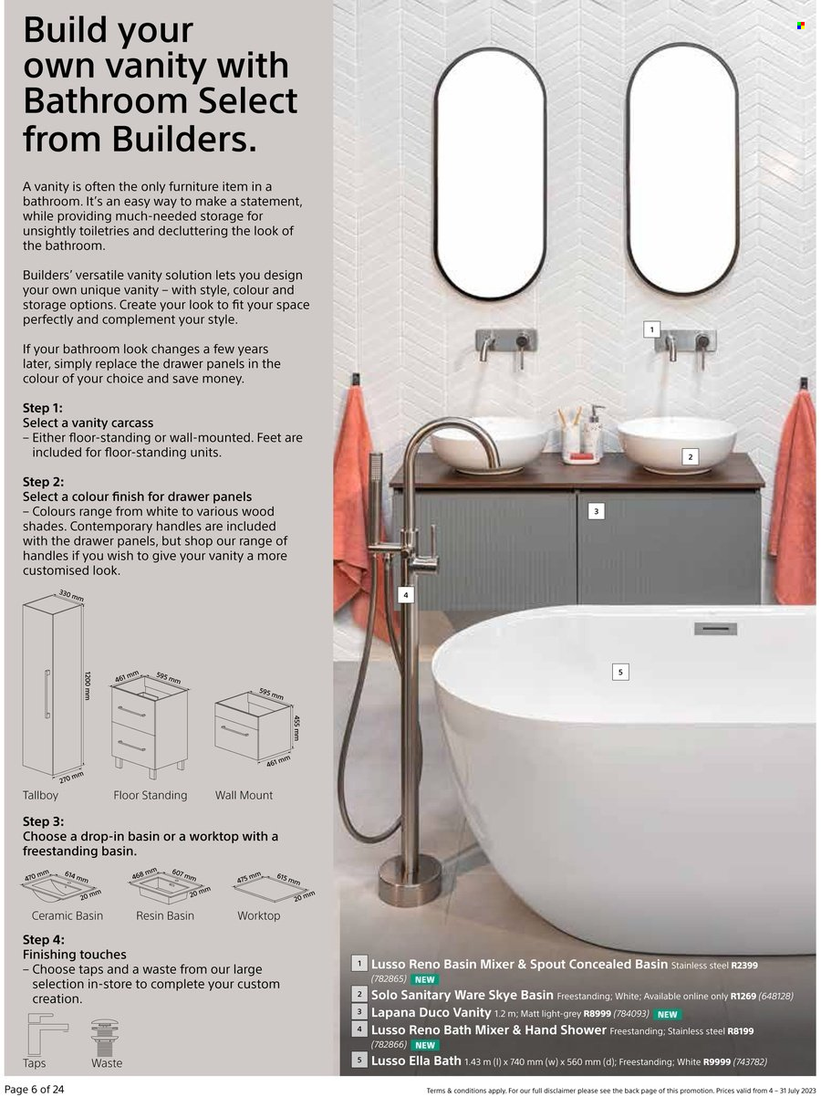 Builders specials - 04/07/2023 - 31/07/2023. Page 6