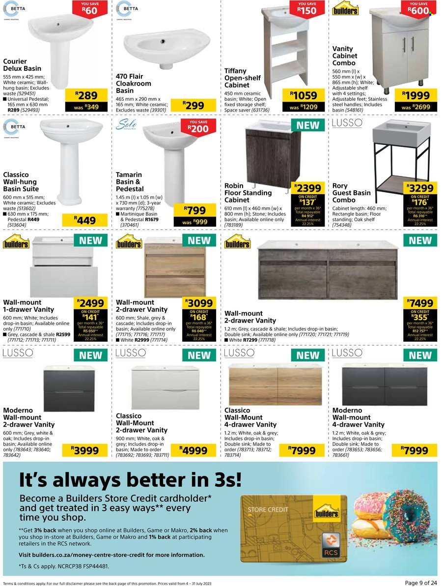 Builders specials - 04/07/2023 - 31/07/2023. Page 9