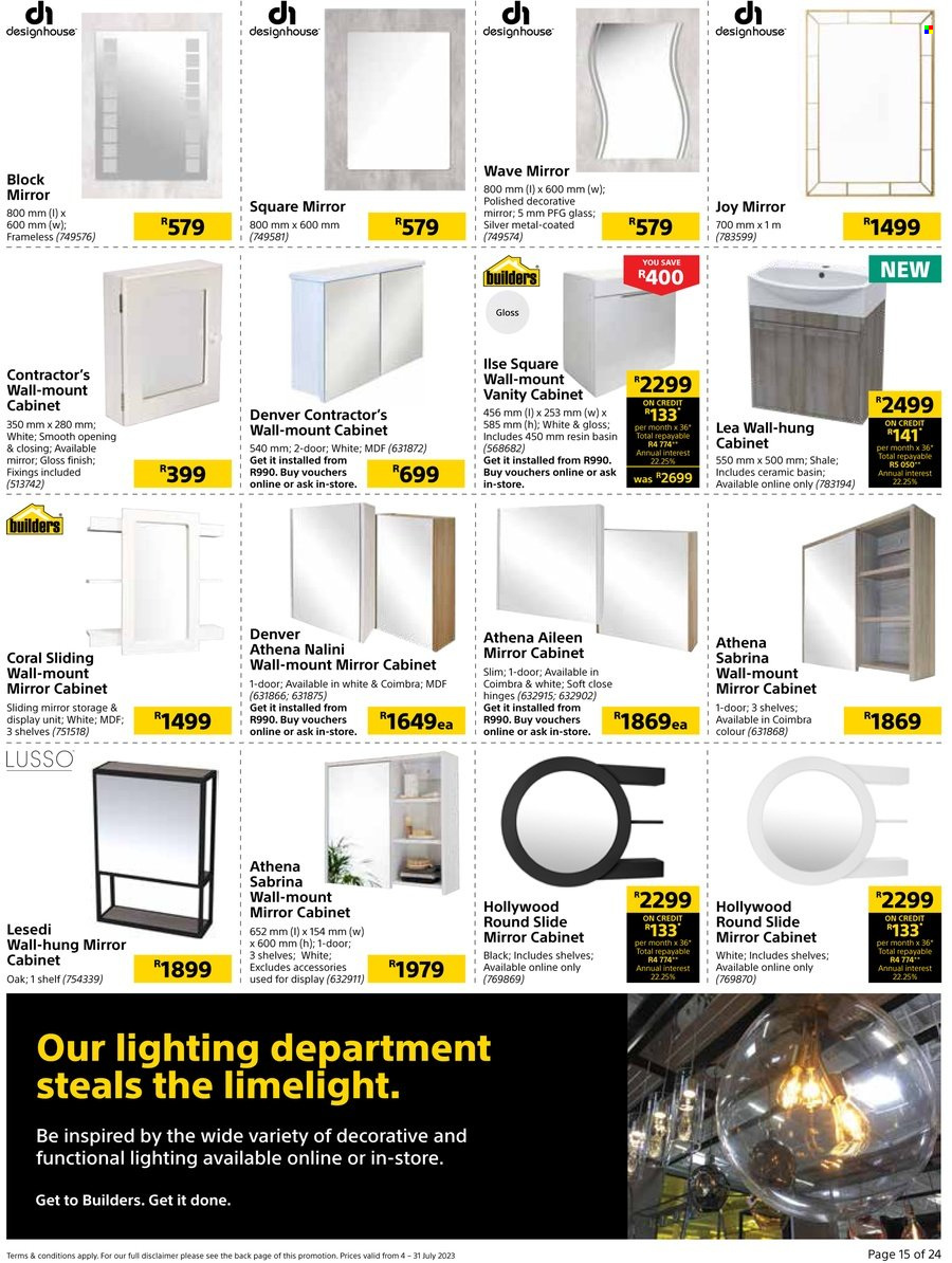 Builders specials - 04/07/2023 - 31/07/2023. Page 15