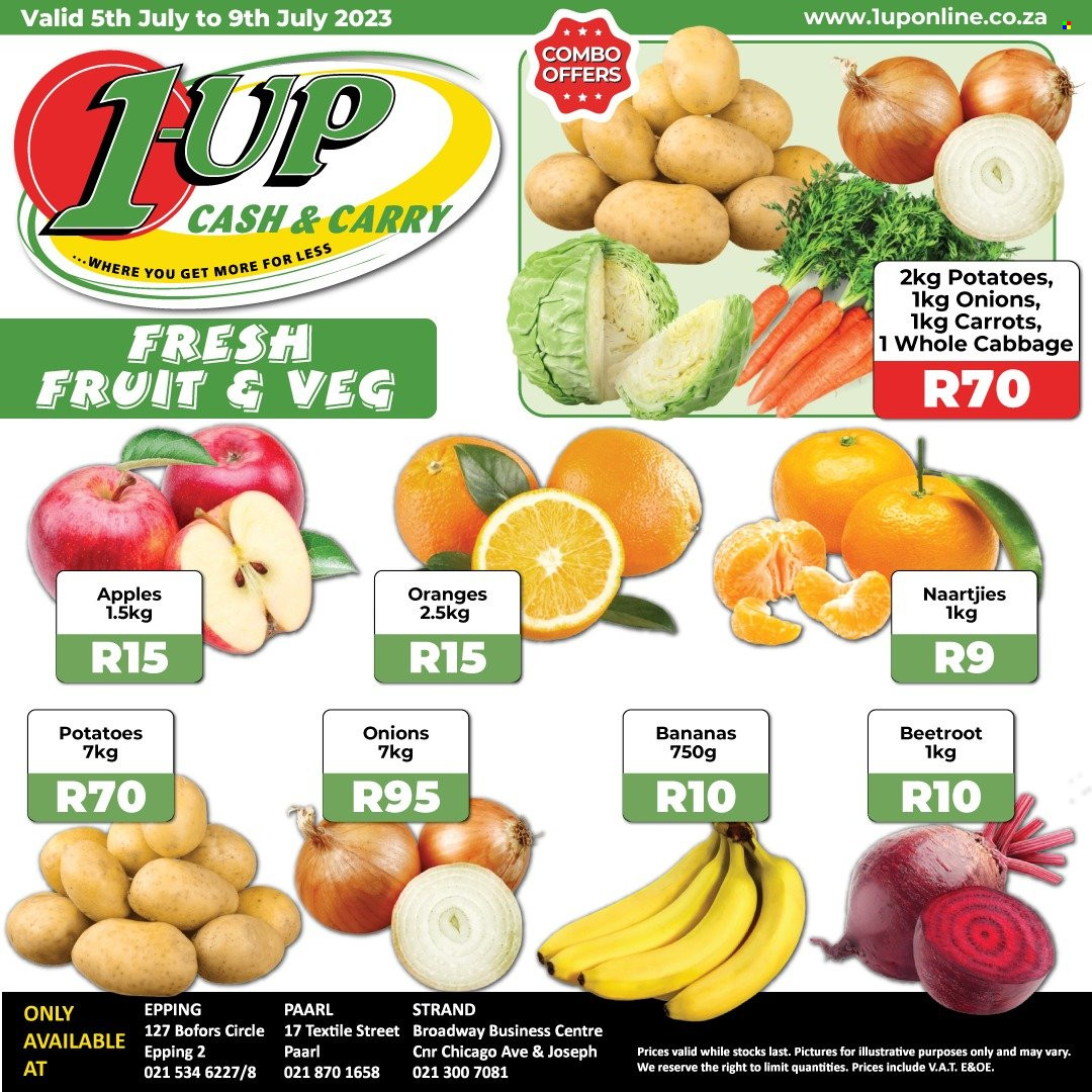 1UP Cash & Carry specials - 05/07/2023 - 09/07/2023. Page 1