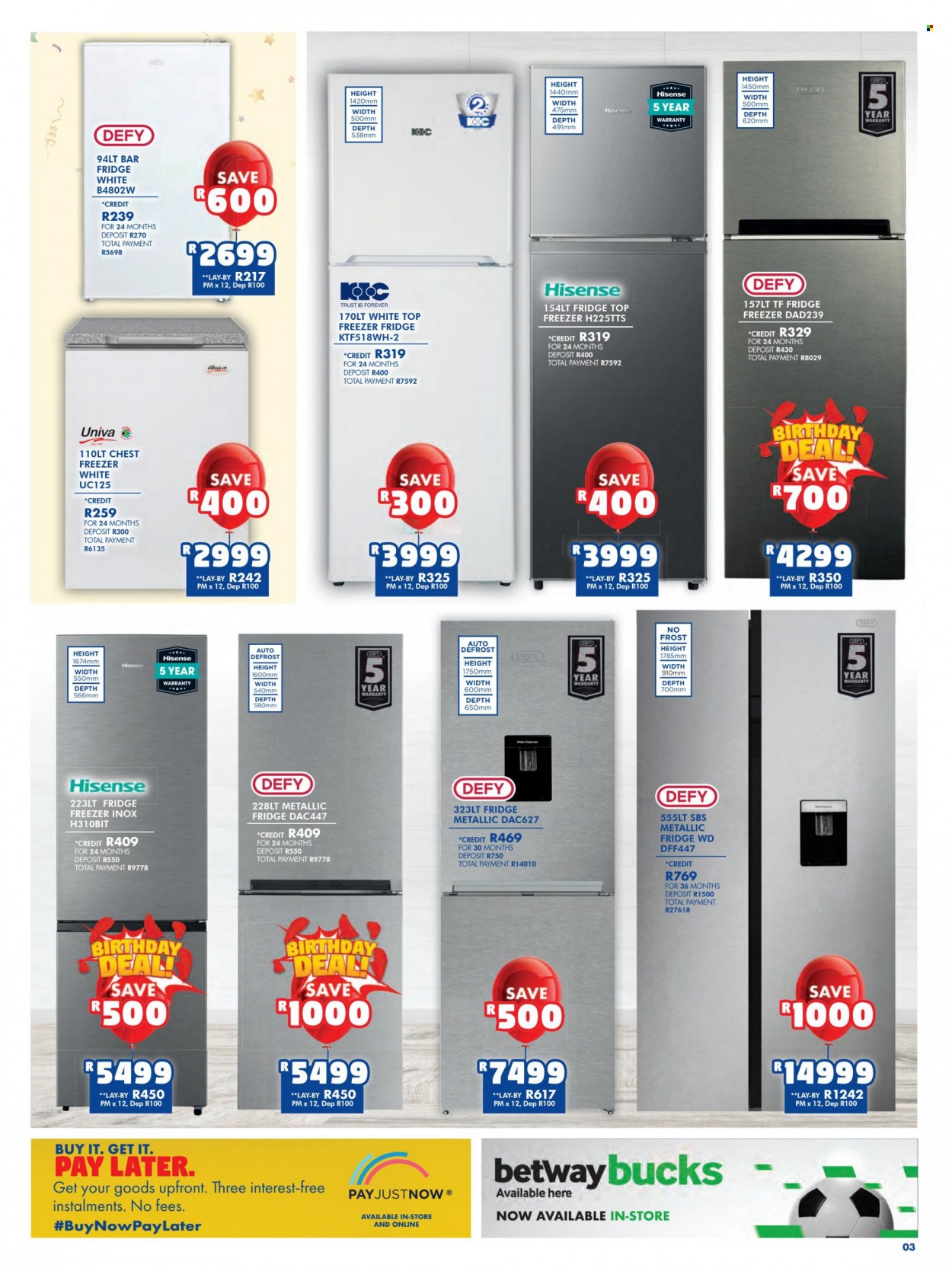 Russells specials - 03/07/2023 - 06/08/2023. Page 3