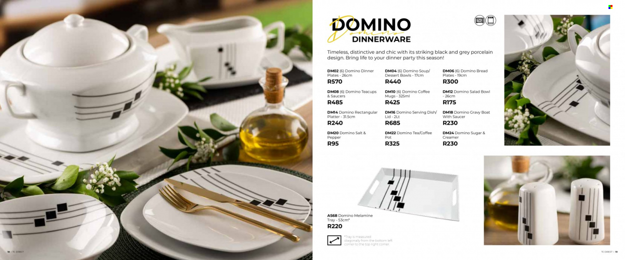 Table Charm Direct specials. Page 10