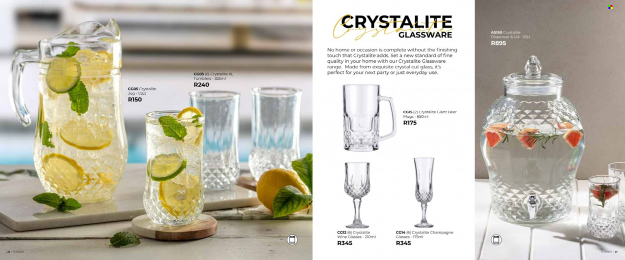 Table Charm Direct specials. Page 14