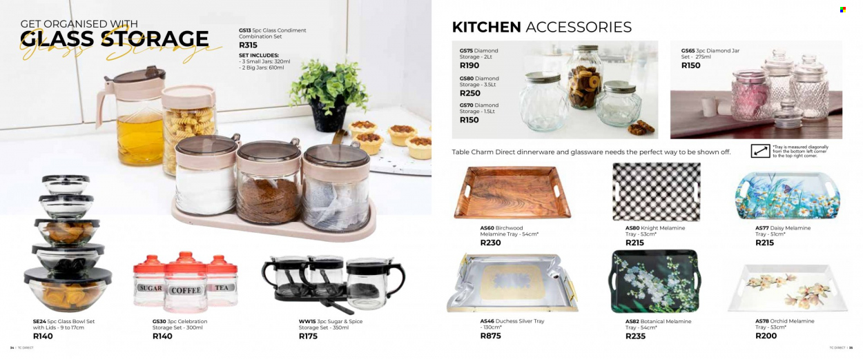 Table Charm Direct specials. Page 18