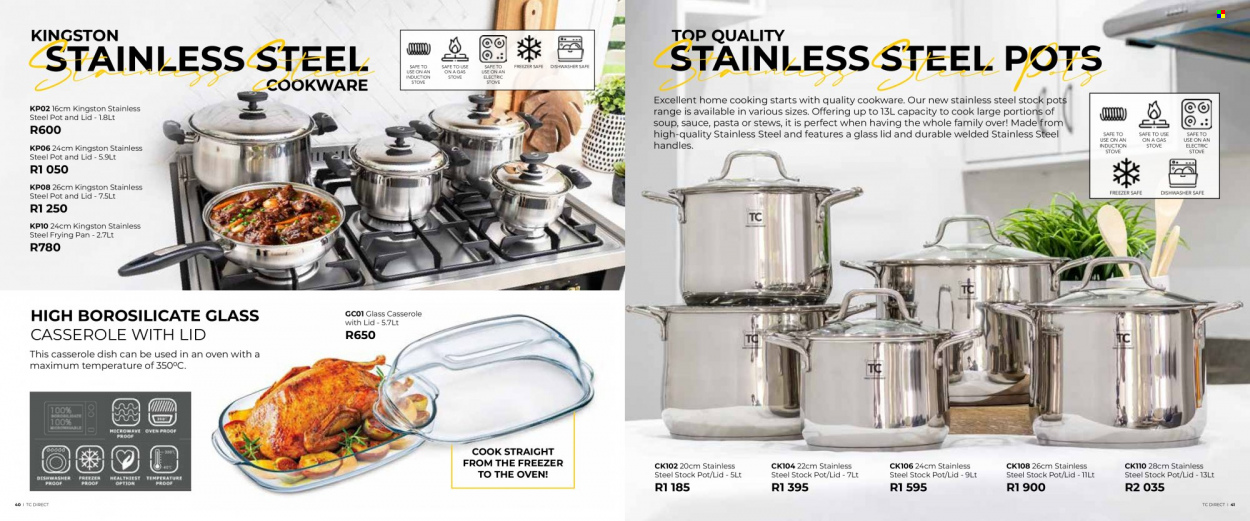 Table Charm Direct specials. Page 21