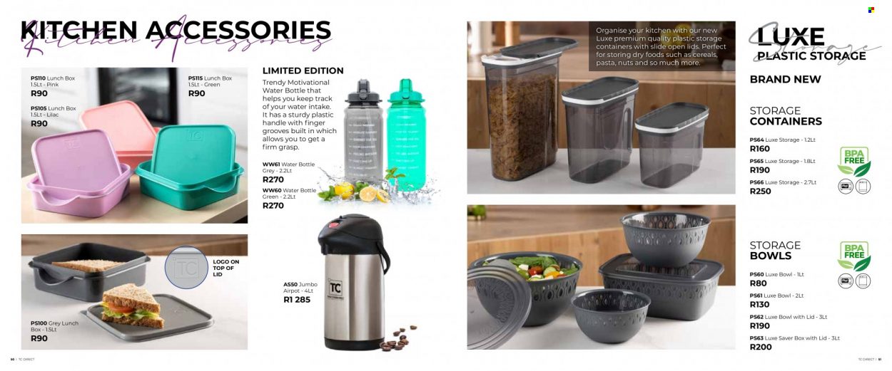 Table Charm Direct specials. Page 26