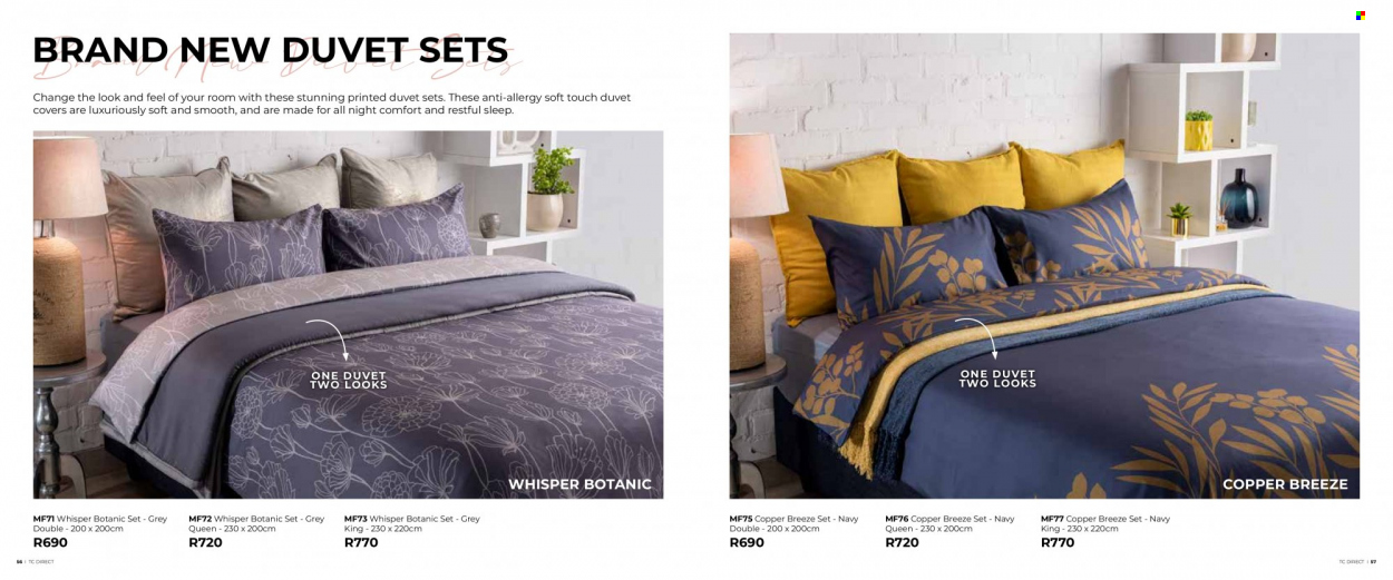 Table Charm Direct specials. Page 29
