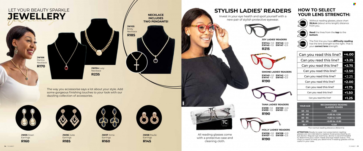 Table Charm Direct specials. Page 39
