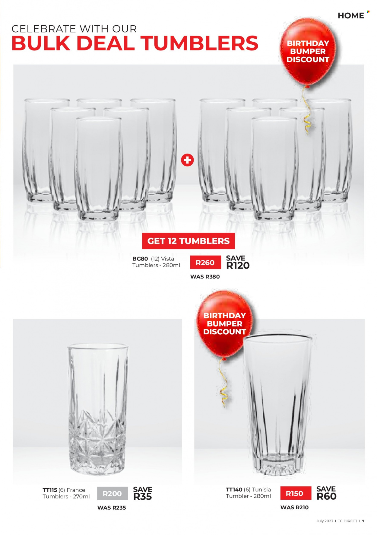 Table Charm Direct specials - 01/07/2023 - 31/07/2023. Page 7