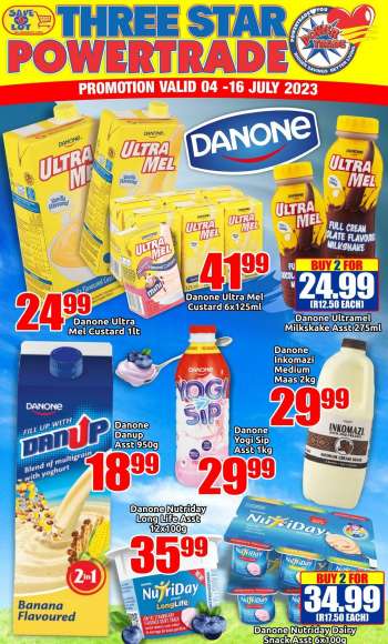 Three Star Cash and Carry catalogue  - 04/07/2023 - 16/07/2023.