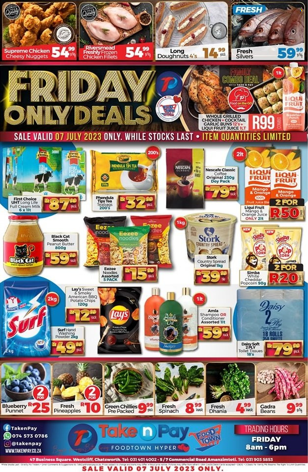 Take n Pay specials - 07/07/2023 - 07/07/2023. Page 1