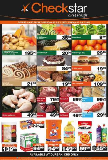Checkstar catalogue  - 06/07/2023 - 07/07/2023.