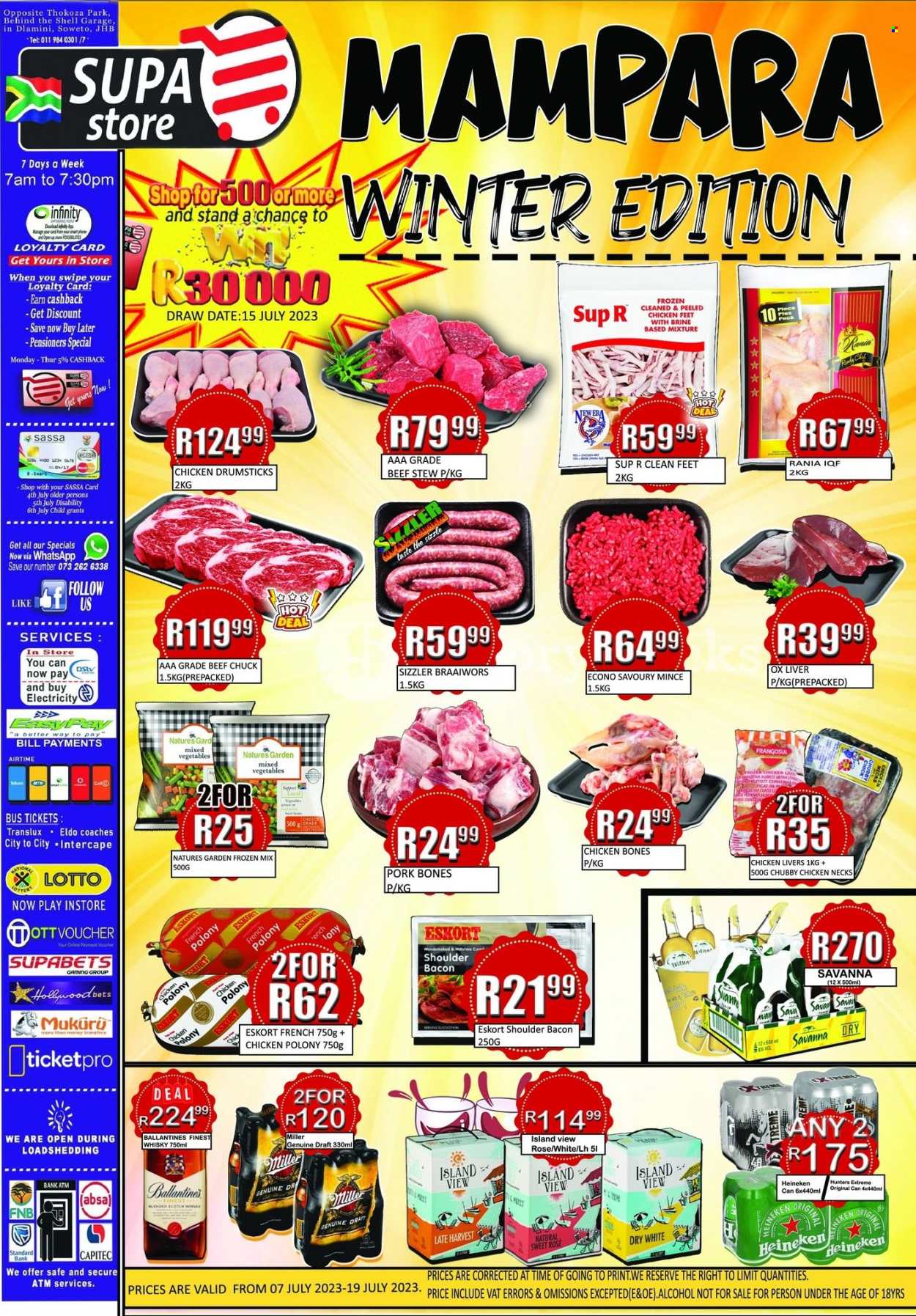 Supa Store specials - 07/07/2023 - 19/07/2023. Page 1