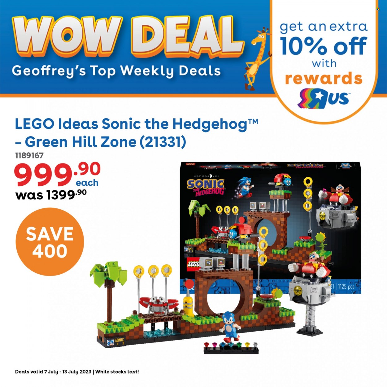 Toys R Us specials - 07/07/2023 - 13/07/2023. Page 1