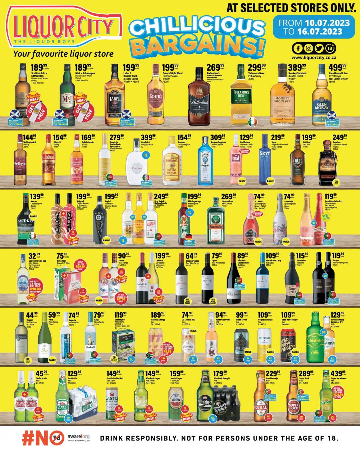 Liquor City specials - 10/07/2023 - 16/07/2023. Page 1