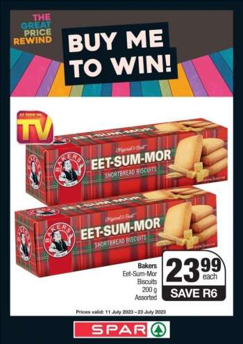 SPAR catalogue  - 11/07/2023 - 23/07/2023.