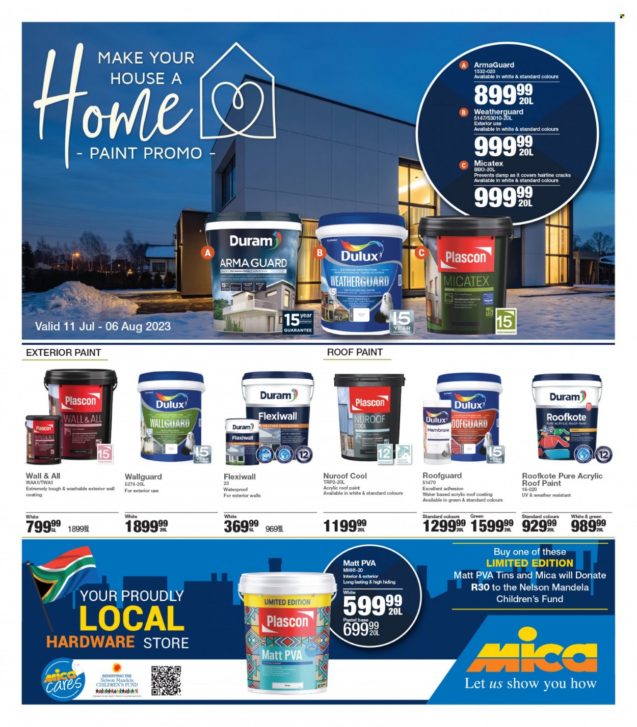 Mica specials - 11/07/2023 - 06/08/2023. Page 1