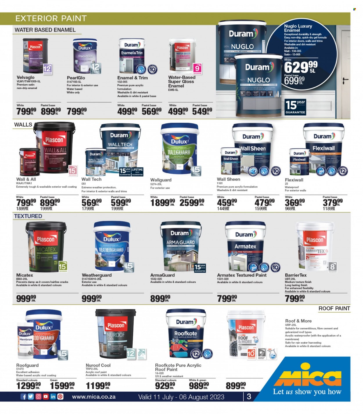 Mica specials - 11/07/2023 - 06/08/2023. Page 3