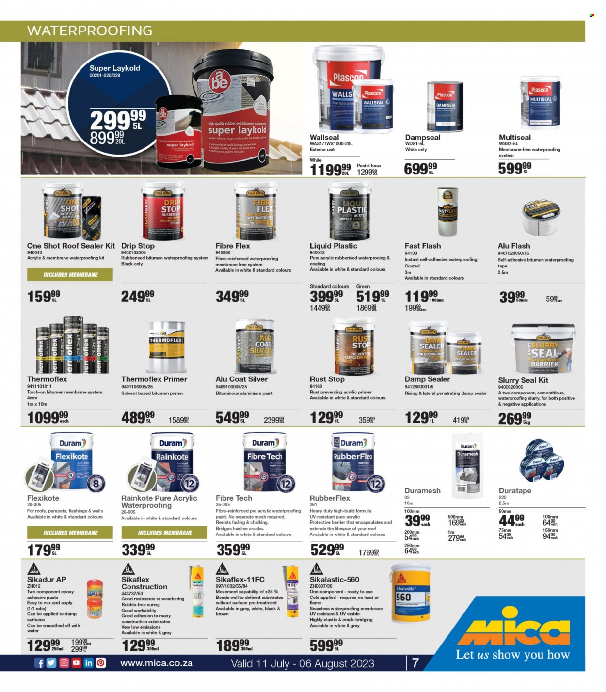 Mica specials - 11/07/2023 - 06/08/2023. Page 7