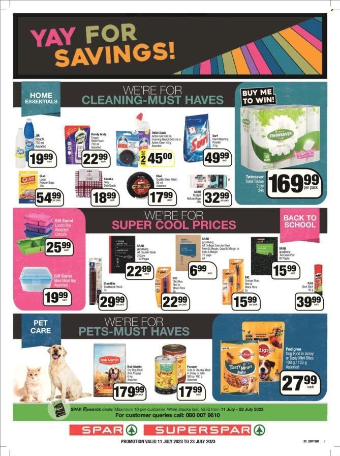 SPAR specials - 11/07/2023 - 23/07/2023. Page 7