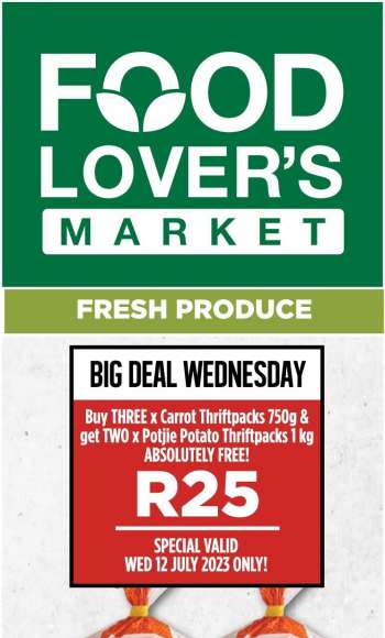 Food Lover's Market catalogue  - 12/07/2023 - 12/07/2023.
